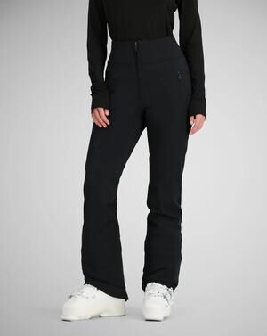 Obermeyer Womens Cloud Nine Insulated Snow Pants Size 18 Black Waterproof NWT